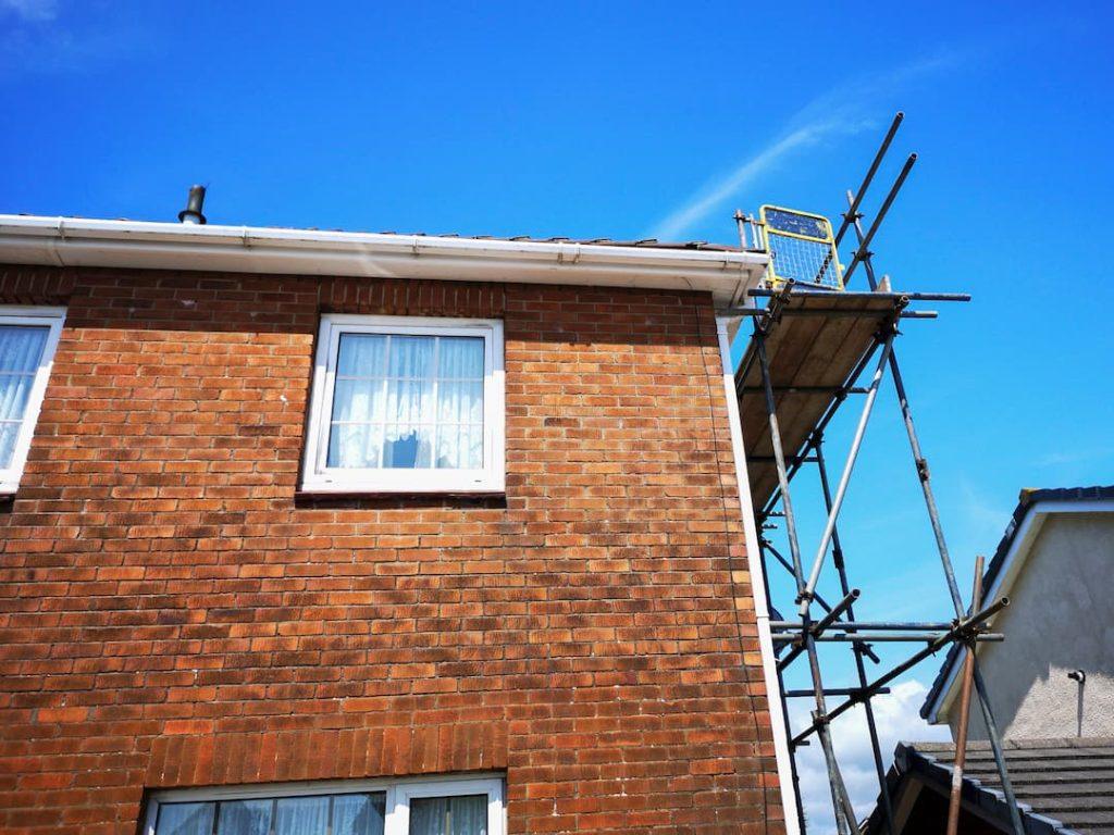 Repairing Roof On An Old Semi Detached House